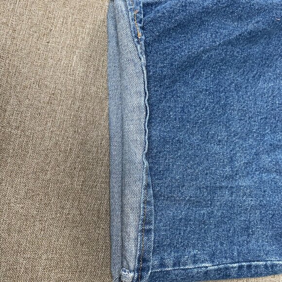 Wrangler Bermuda Denim Jean Shorts Men's 40 High Rise Blue Casual - Picture 15 of 15